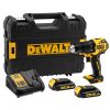 دریل شارژی 18 ولت چکشی براشلس دیوالت DCD709S2T-GB